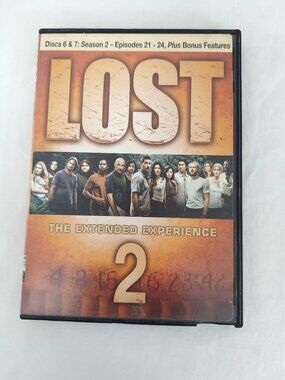 Lost: The Complete Second Season (DVD 2005) Discs 6 & 7 Only In Blockbuster Case